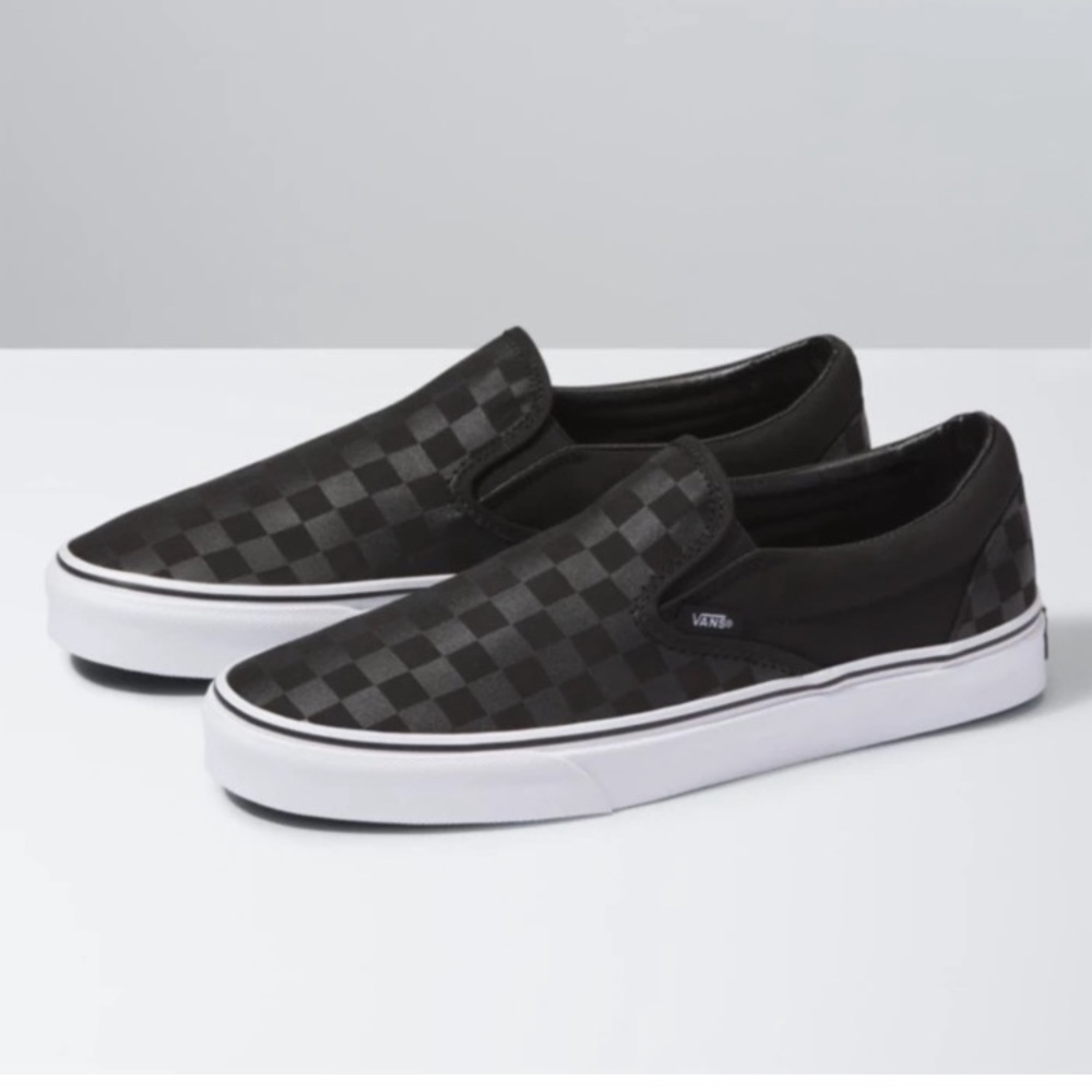 Vans Asher Checkerboard Slip-On